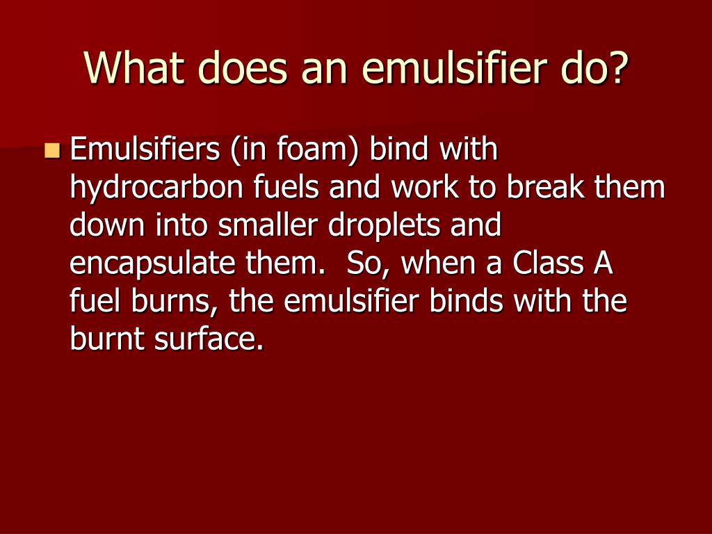 PPT Class A Foam 101 PowerPoint Presentation, free download ID1753006