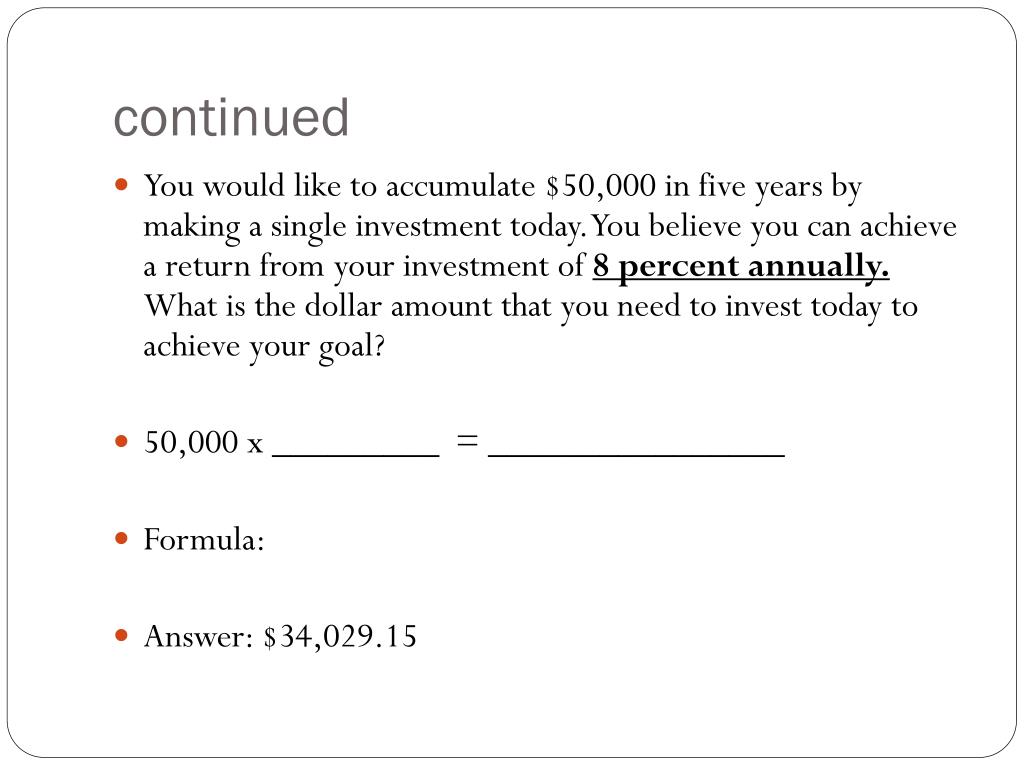 PPT Time Value of Money PowerPoint Presentation, free download ID