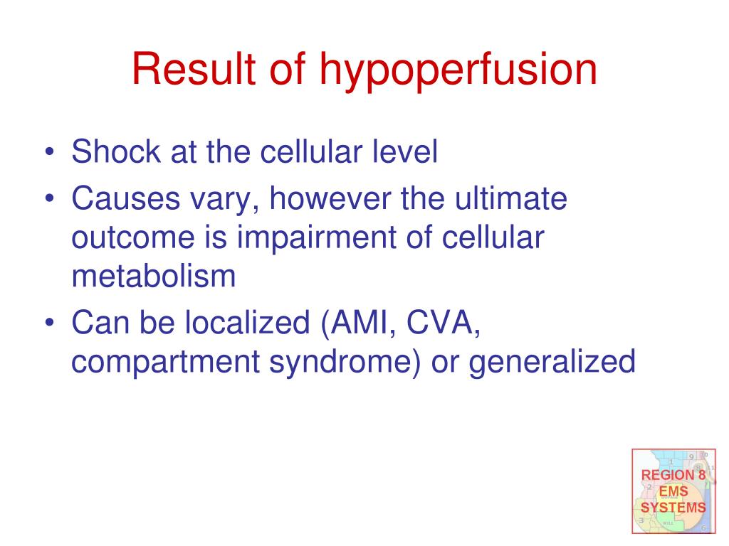 PPT Shock More than just low blood pressure PowerPoint Presentation