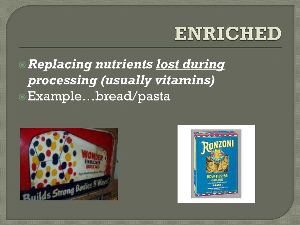 PPT Page 274277 FOOD LABELS PowerPoint Presentation, free download