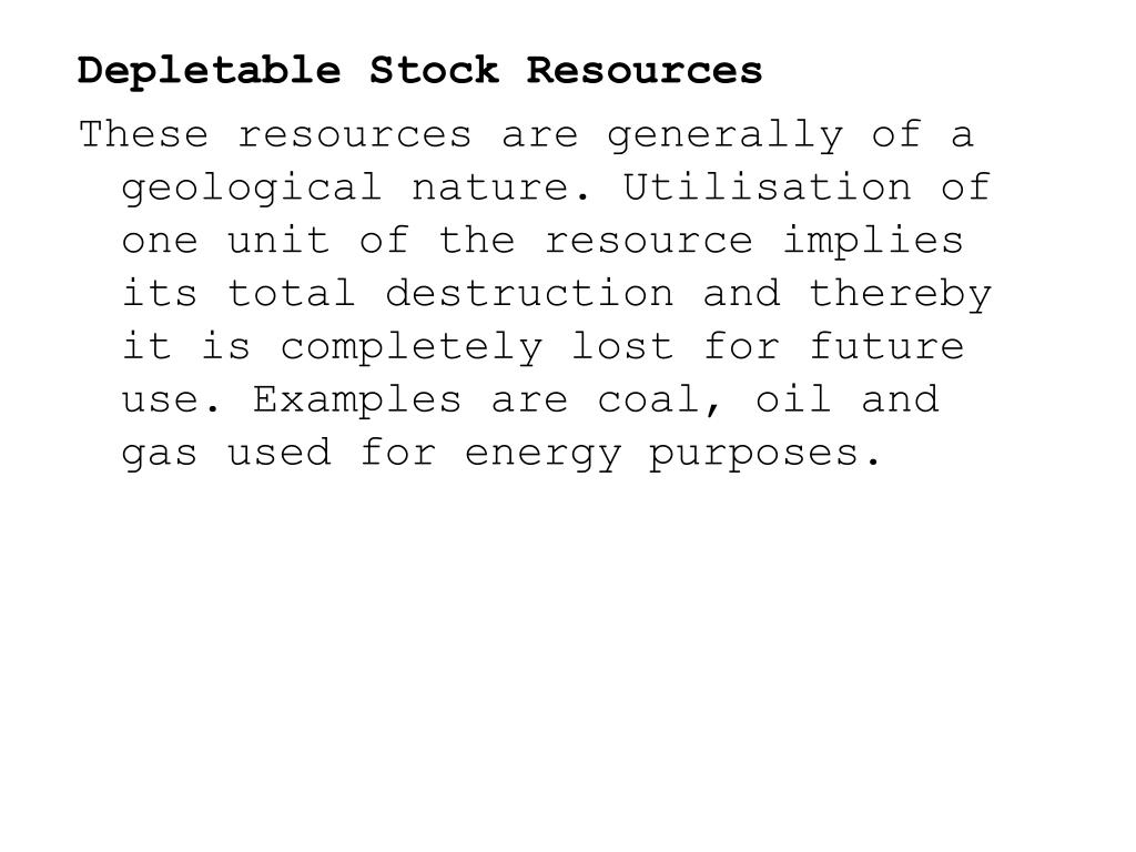 PPT Classification of Natural Resources PowerPoint Presentation, free