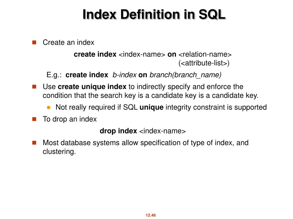 PPT Chapter 12 Indexing and Hashing PowerPoint Presentation, free