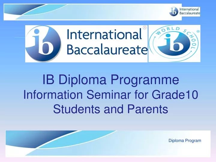 PPT Diploma Program PowerPoint Presentation, free download ID1766152