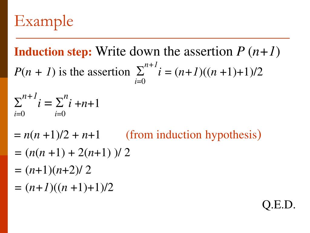PPT Induction Proof PowerPoint Presentation, free download ID1771063