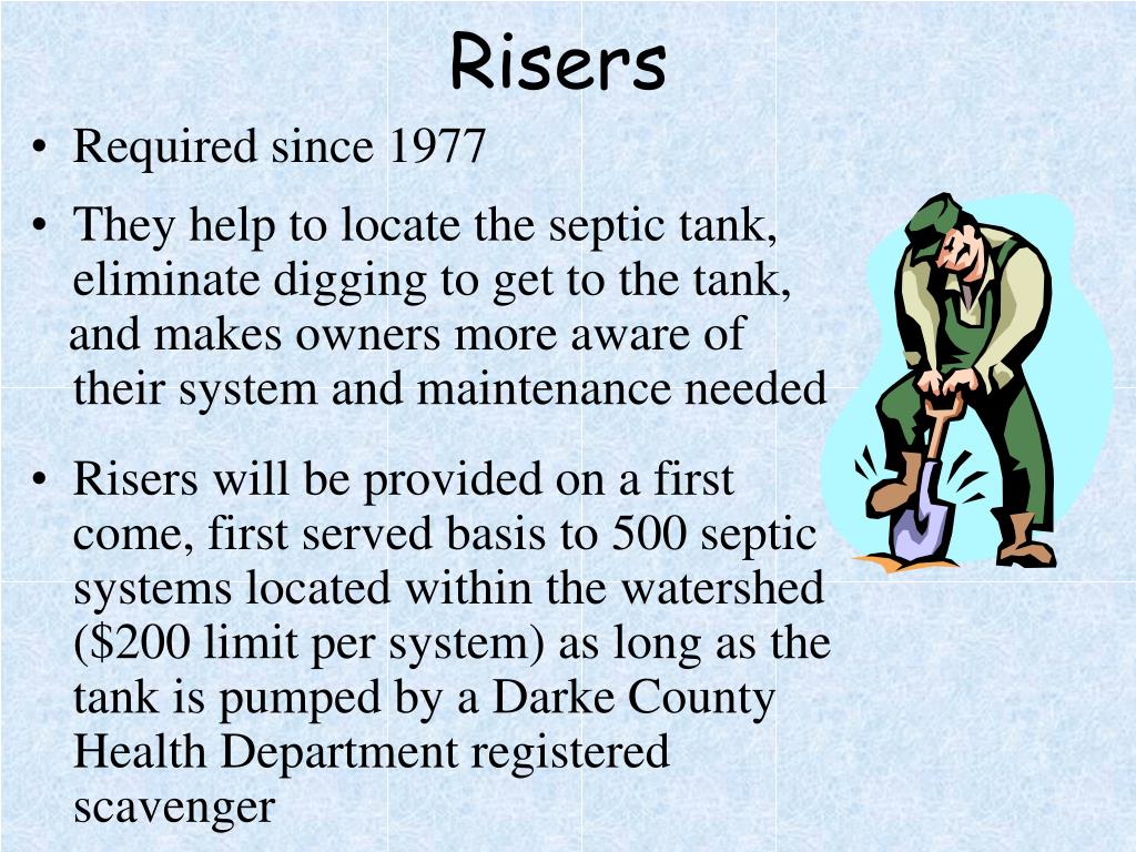 PPT 319 Grant for Onsite Sewage Systems in Darke County, Ohio for the