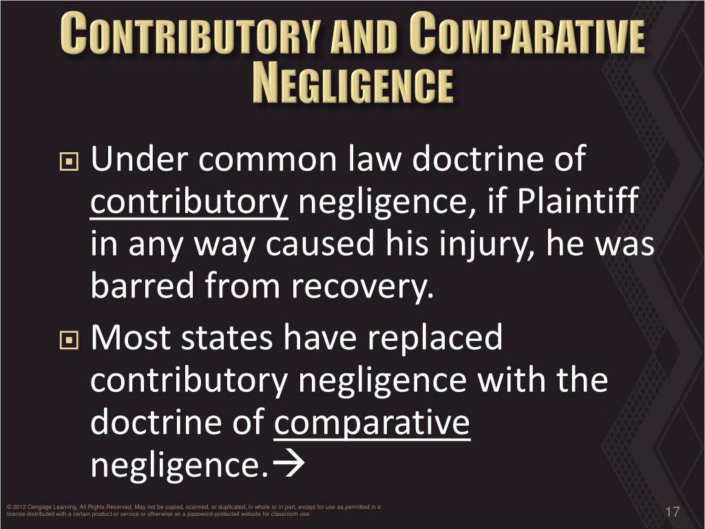 PPT Chapter 7 Negligence and Strict Liability PowerPoint