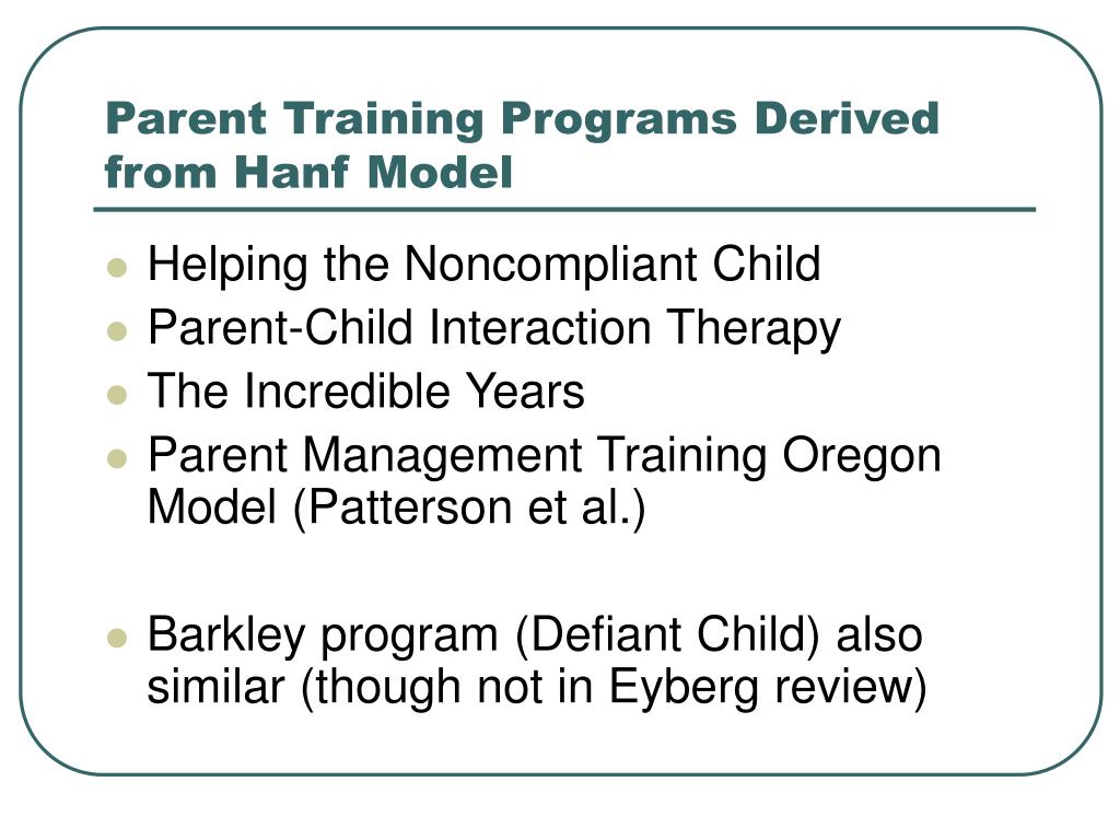 PPT EvidenceBased Practices for Externalizing Behavior Problems