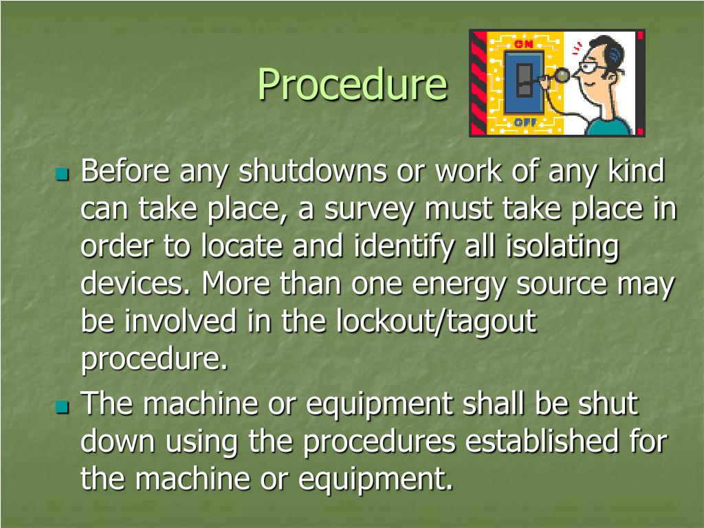 PPT Lockout / Tagout PowerPoint Presentation, free download ID1773499