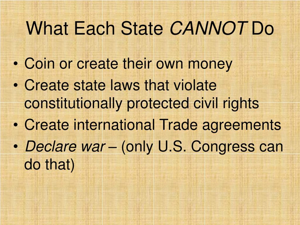 PPT Texas and Federalism PowerPoint Presentation, free download ID1774968