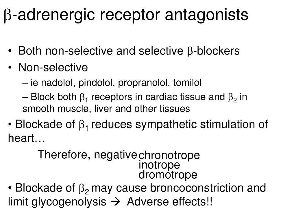PPT Adrenergic Receptor Antagonists PowerPoint Presentation, free