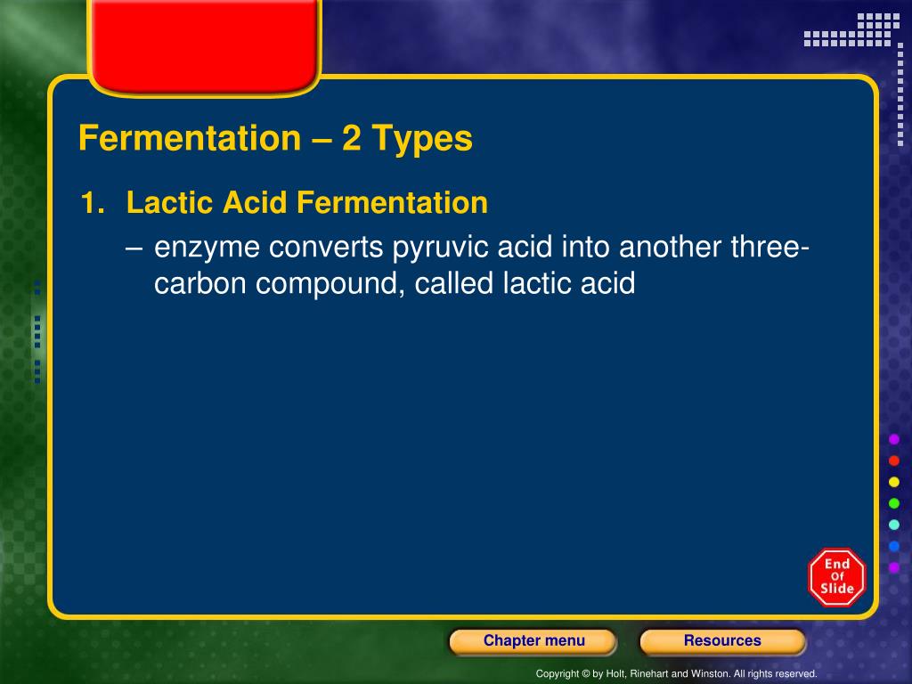 PPT Fermentation PowerPoint Presentation, free download ID1775893