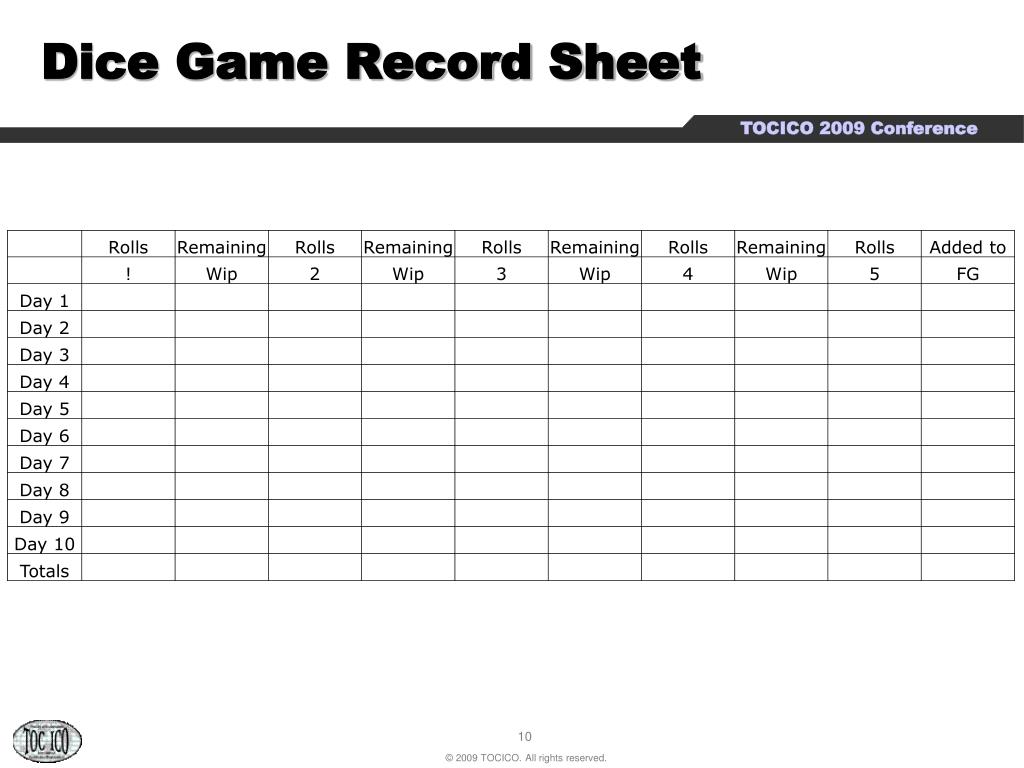 PPT TOCICO CONFERENCE 2008 TOC Games Learning How to Teach Systemic Improvement PowerPoint