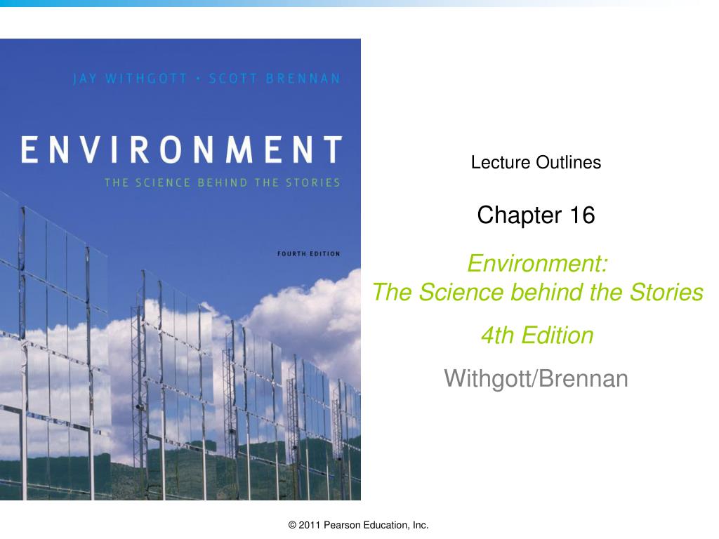 Essential Environment: The Science behind the Stories,.