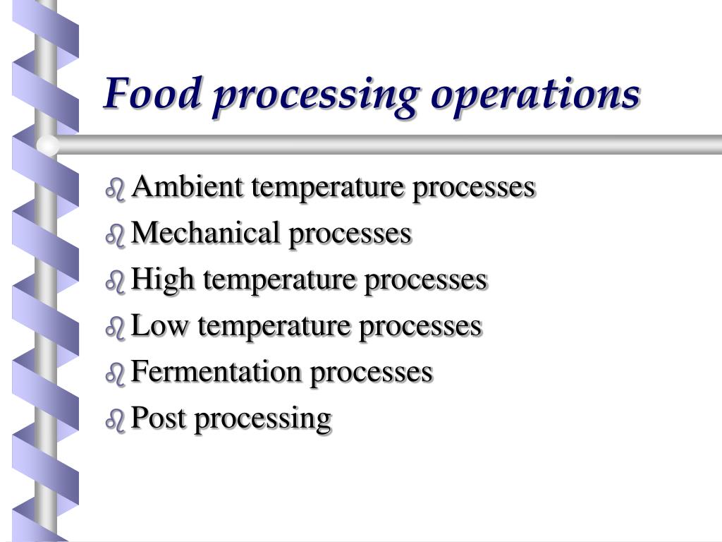 PPT Food Processing PowerPoint Presentation, free download ID1782153