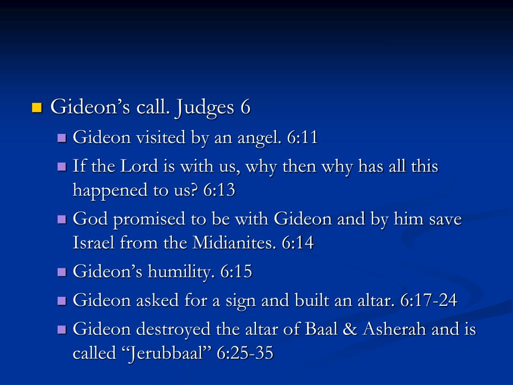 PPT Gideon PowerPoint Presentation, free download ID1782937