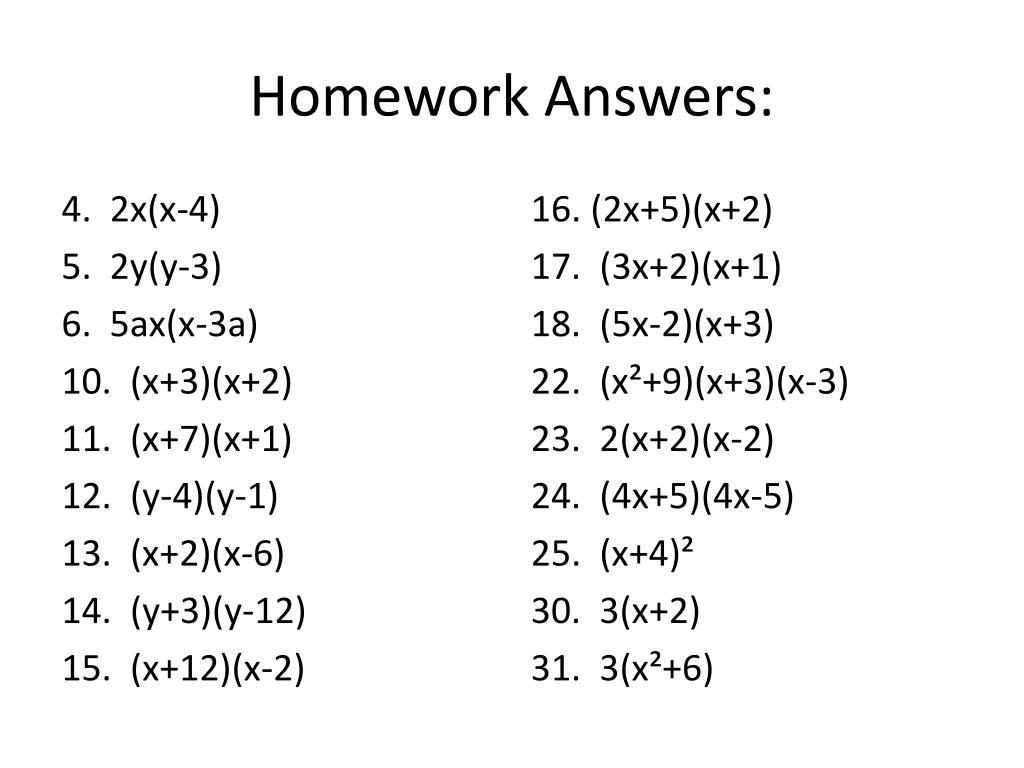 PPT Factoring Review PowerPoint Presentation, free download ID1785005