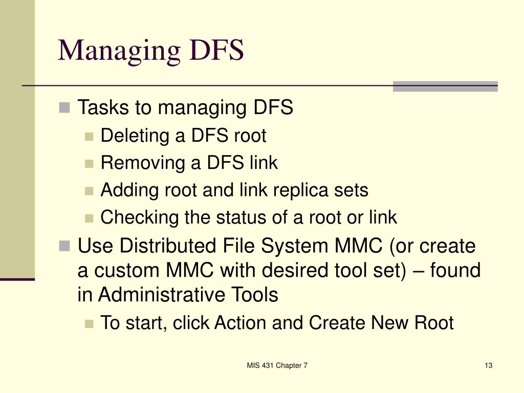 PPT Ch. 7 Advanced File Management System PowerPoint Presentation