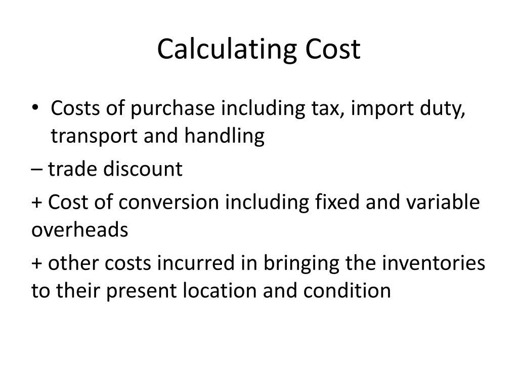 PPT IAS 2 Inventory PowerPoint Presentation, free download ID1786261