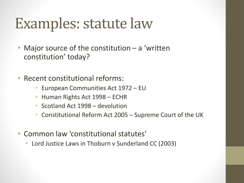 PPT THE BRITISH CONSTITUTION Language and Sources PowerPoint Presentation ID1794049