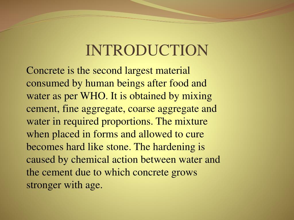 PPT Properties of concrete PowerPoint Presentation, free download
