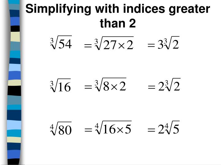 PPT Mixed & Entire Radicals PowerPoint Presentation ID1794535
