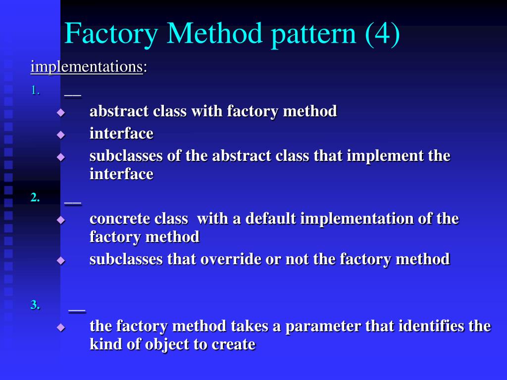 PPT Factory Method Pattern PowerPoint Presentation, free download