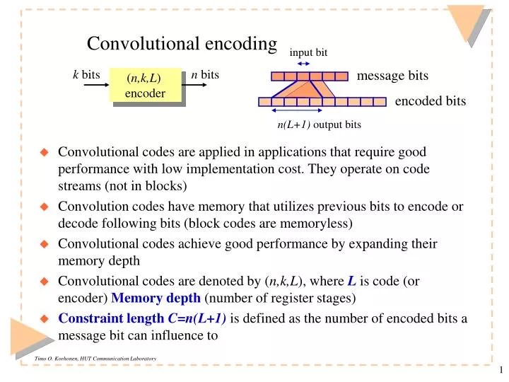 PPT Convolutional encoding PowerPoint Presentation, free download