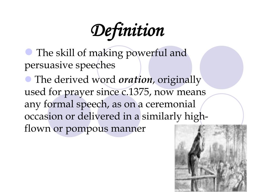 PPT The Language of Oratory PowerPoint Presentation, free download