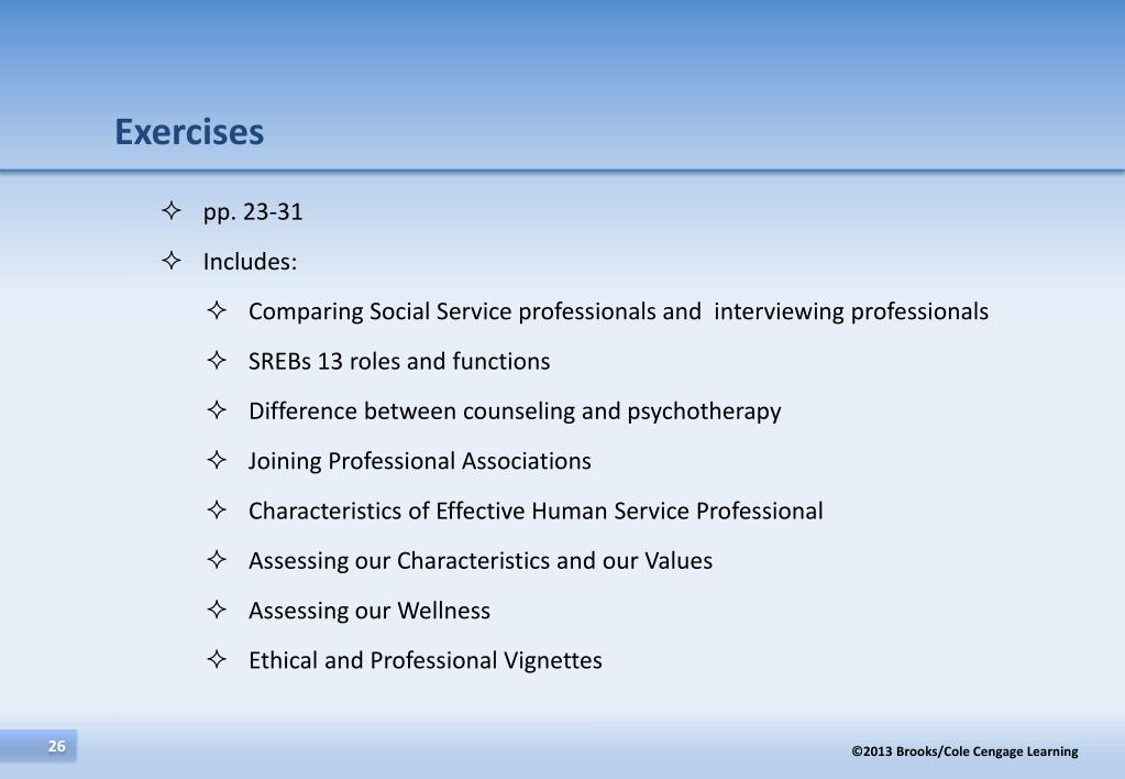 PPT Defining the Human Service Professional PowerPoint Presentation