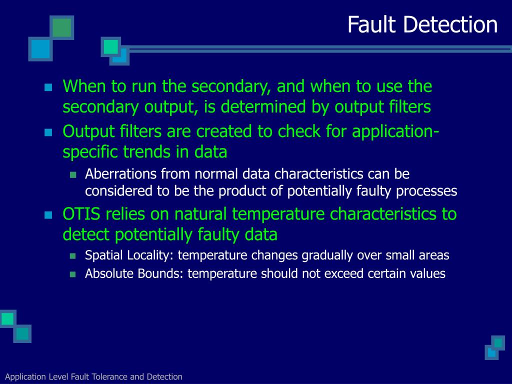 What Is A Fault Detection Definition at Beverly Castleberry blog