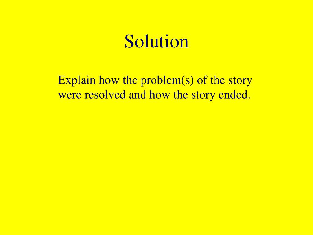 PPT - Elements of a Story PowerPoint Presentation, free download - ID