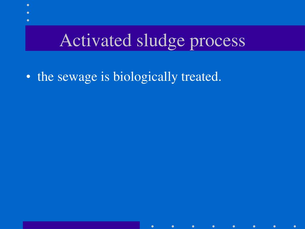 PPT Waste Water Treatment (Sewage Treatment) PowerPoint Presentation