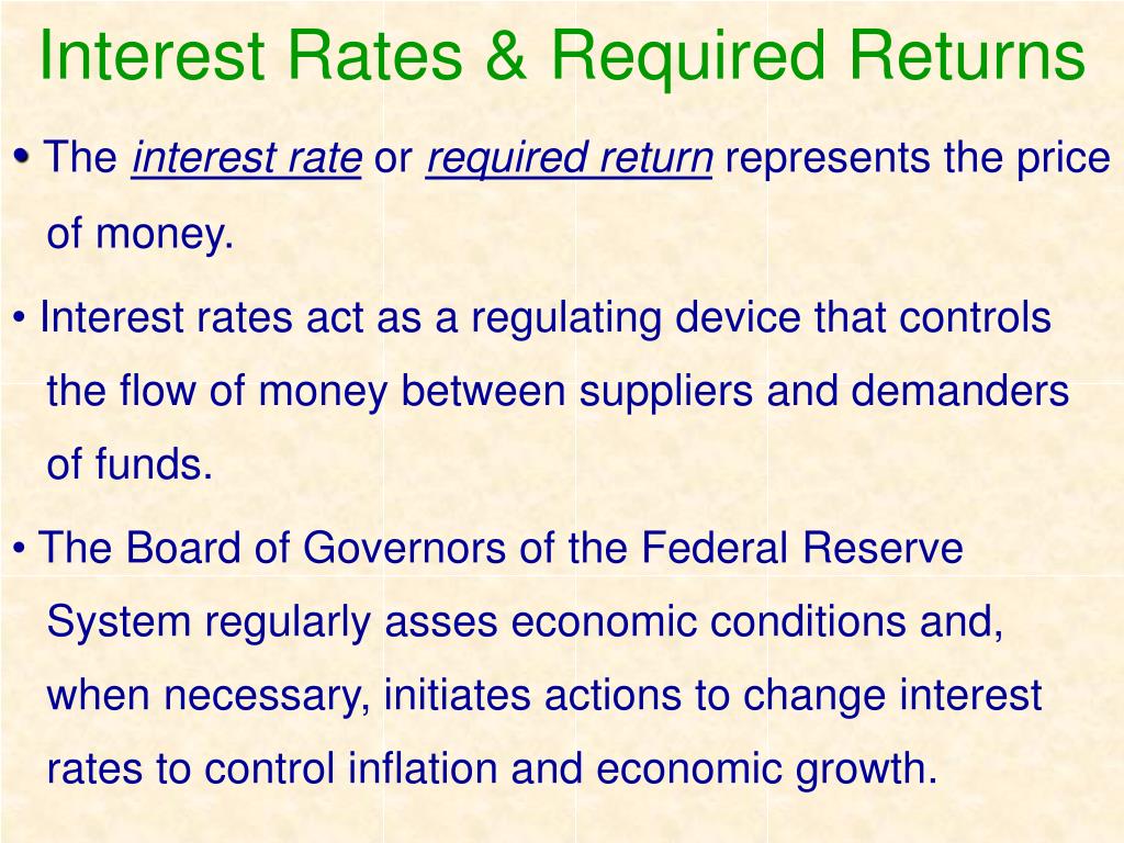 PPT Chapter 6 Interest and Bond PowerPoint Presentation, free