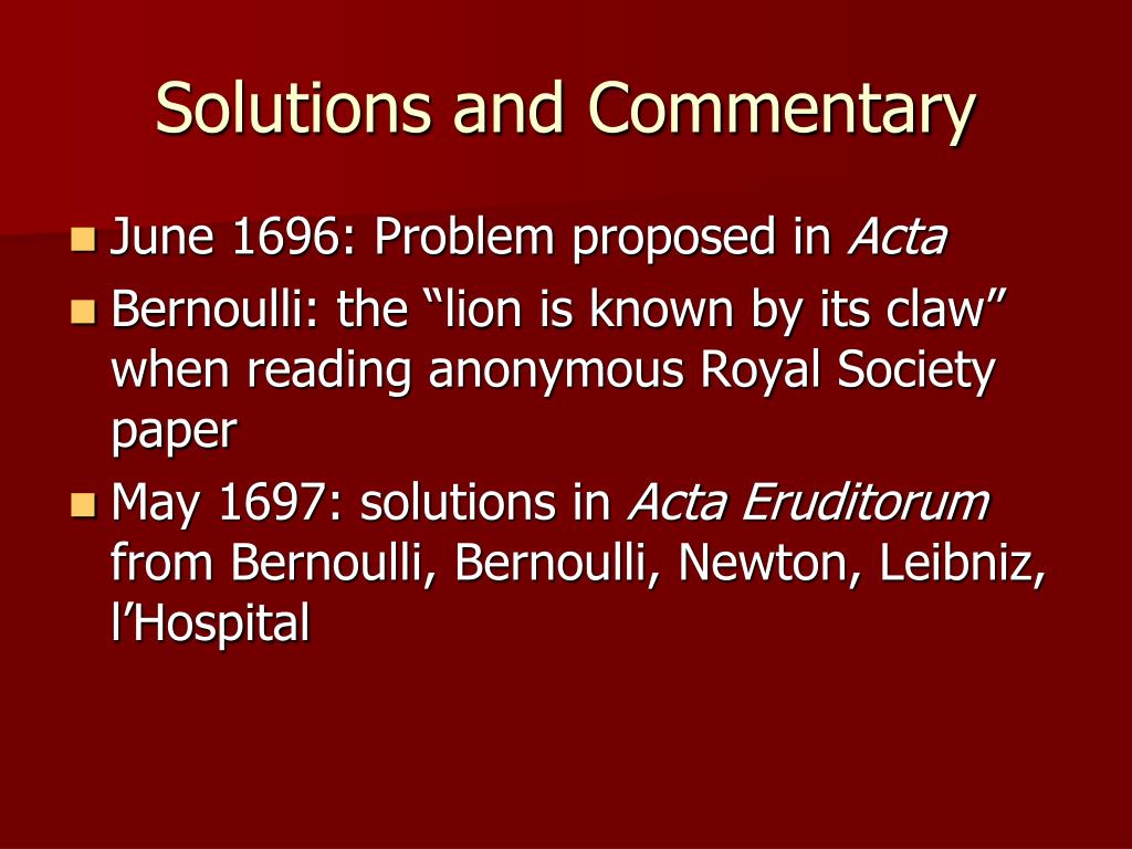 PPT Leibniz vs. Newton, PowerPoint Presentation ID1804164