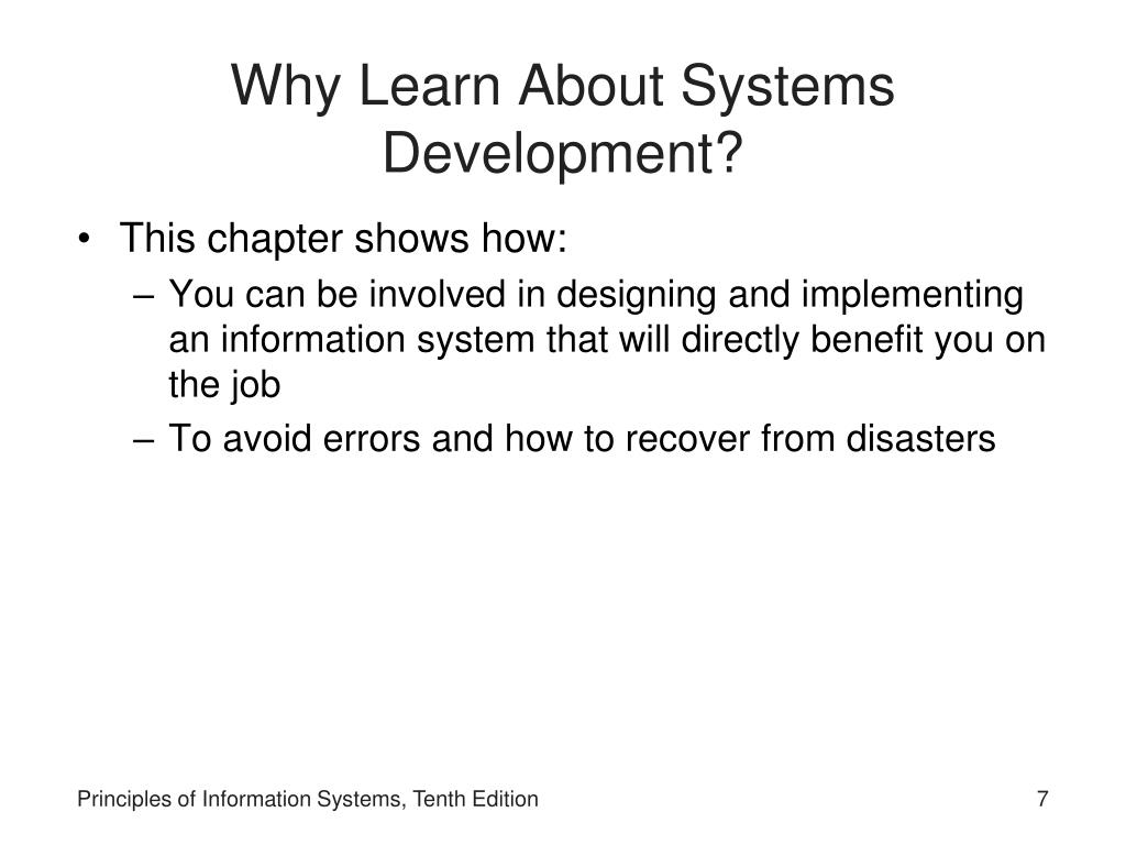 PPT Principles of Information Systems, Tenth Edition.