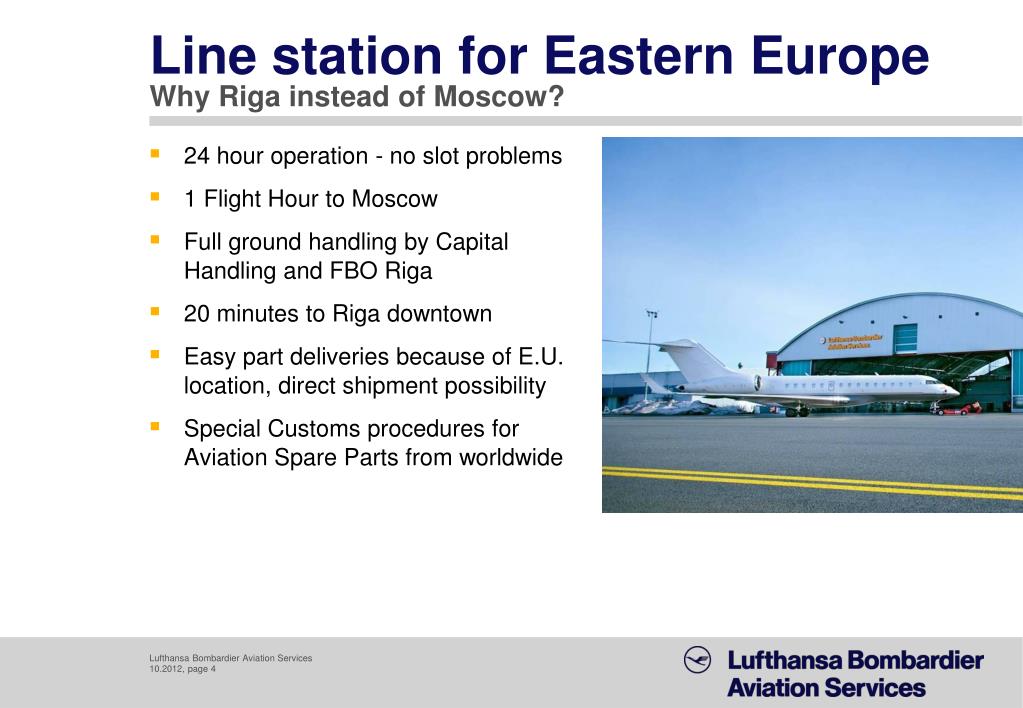 PPT Maintenance Riga International Airport Opportunities for