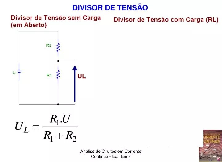 PPT DIVISOR DE TENSÃO PowerPoint Presentation, free download ID1806322