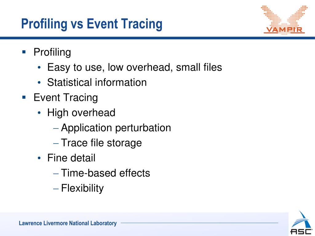 PPT Vampir and VampirTrace Event Tracing and Visualization