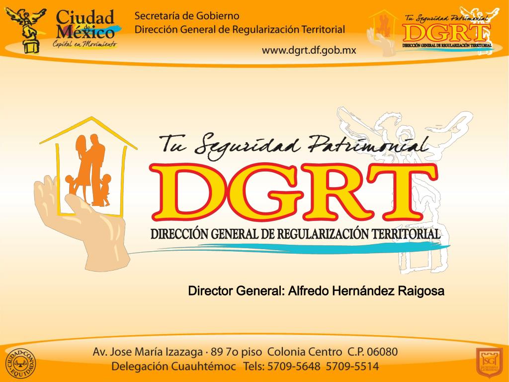 PPT Director General Alfredo Hernández Raigosa PowerPoint