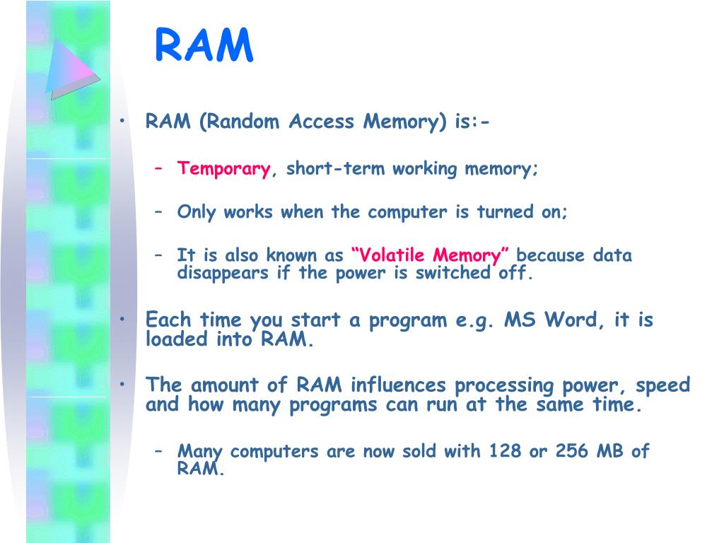 PPT COMPUTER MEMORY & DATA STORAGE PowerPoint Presentation, free