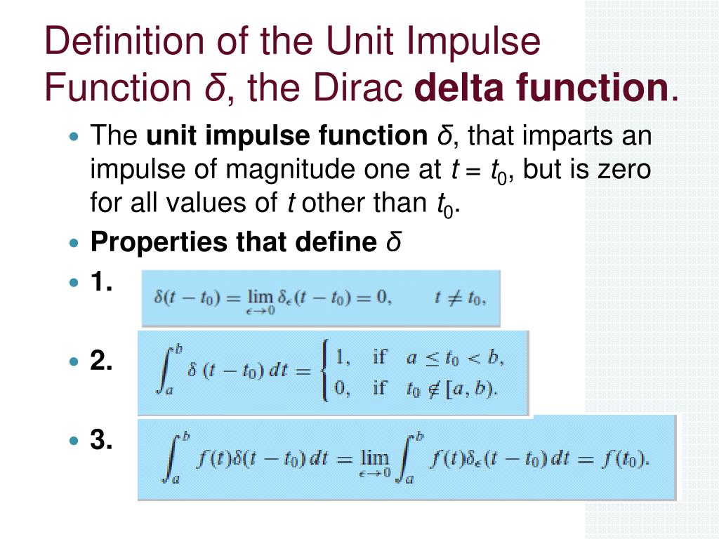 PPT 5.7 Impulse Functions PowerPoint Presentation, free download ID
