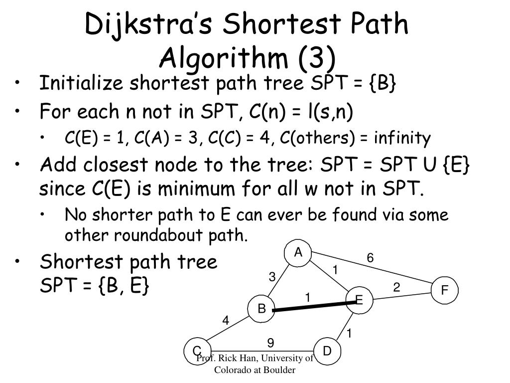 PPT Chapter 4 Distance Vector Problems, and LinkState Routing