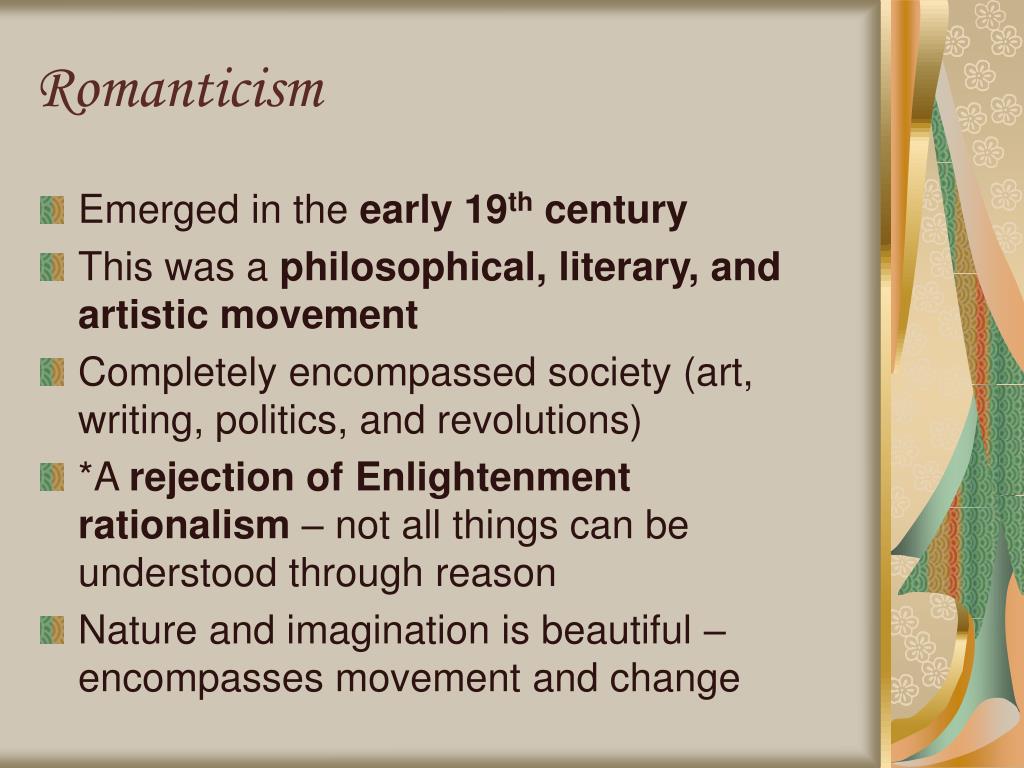 PPT Neoclassicism & Romanticism art and literary movements PowerPoint