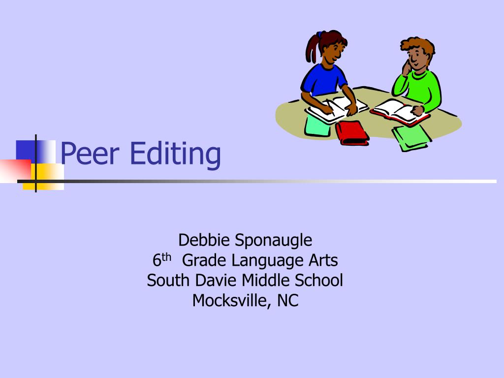 PPT Peer Editing PowerPoint Presentation, free download ID1812865