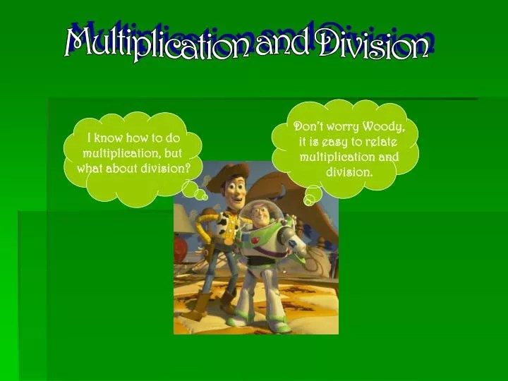PPT Multiplication and Division PowerPoint Presentation, free