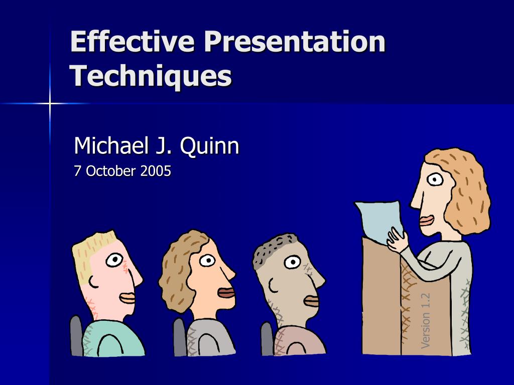 PPT Effective Presentation Techniques PowerPoint Presentation, free