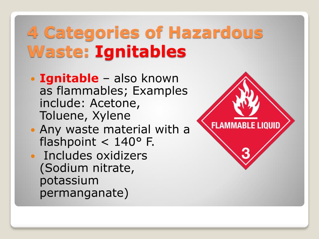 PPT Hazardous Waste Management & Waste Minimization Training