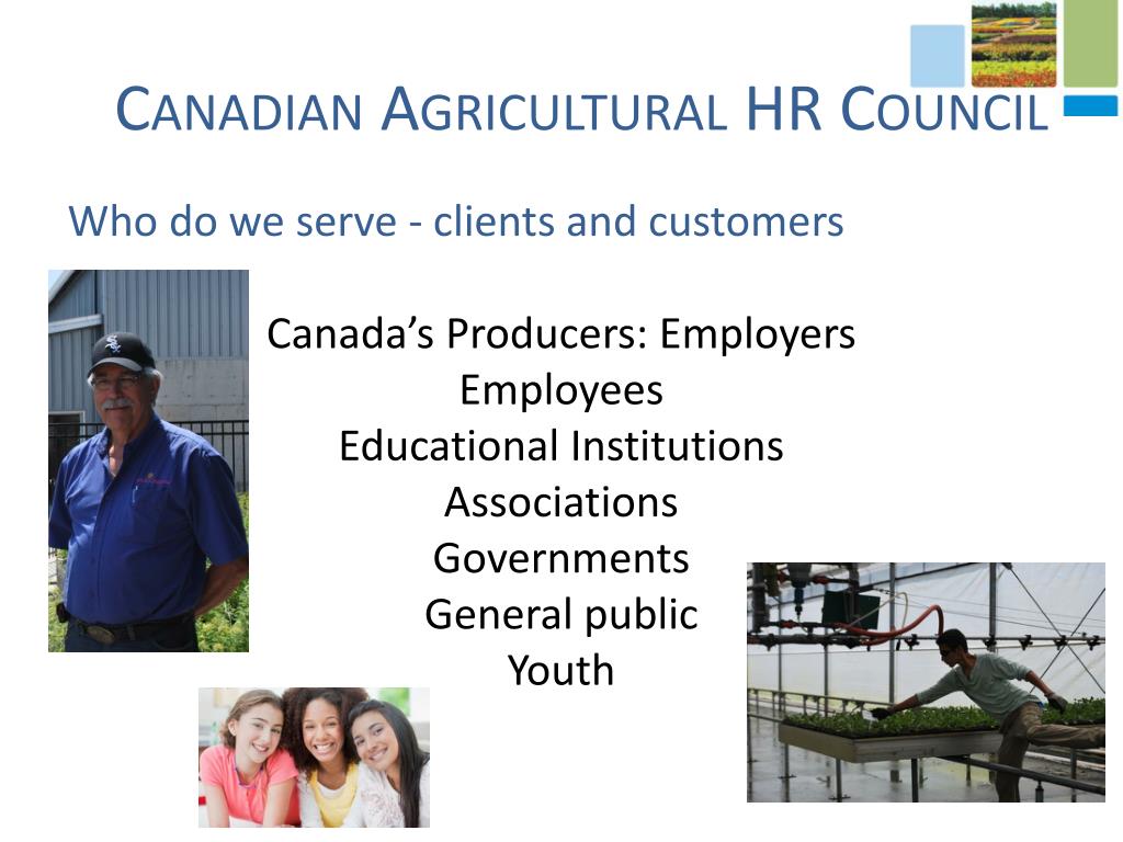PPT Canadian Agricultural HR Council PowerPoint Presentation, free