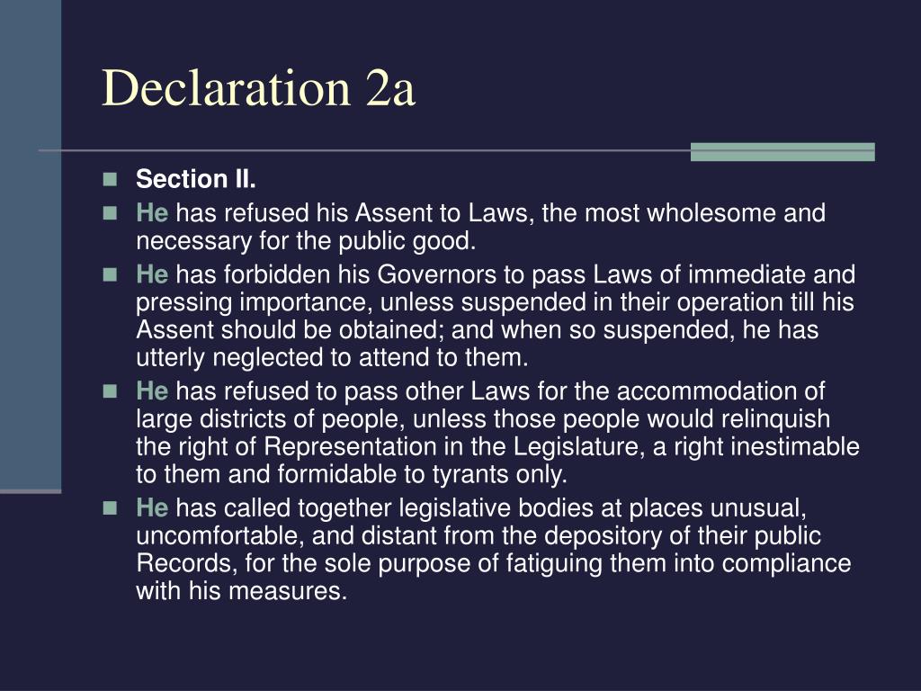 PPT Declaration of Independence PowerPoint Presentation, free
