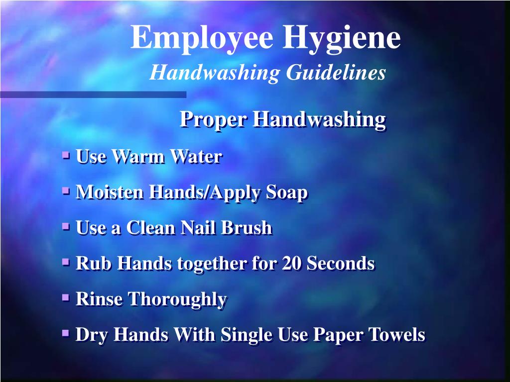 PPT Employee Hygiene PowerPoint Presentation, free download ID1829751